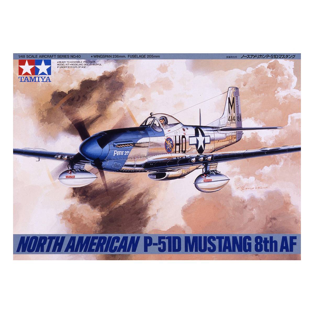 Tamiya N.A. P-51D Mustang 8th AF Model Kit? 1:48