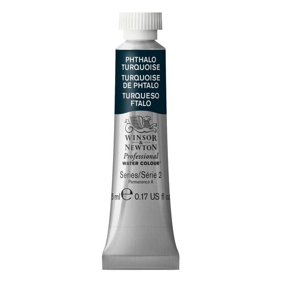 Winsor & Newton Phthalo Turquoise Professional Watercolour Tube 5ml
