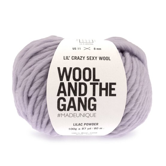 Wool and the Gang Lilac Powder Lil’ Crazy Sexy Wool 100g