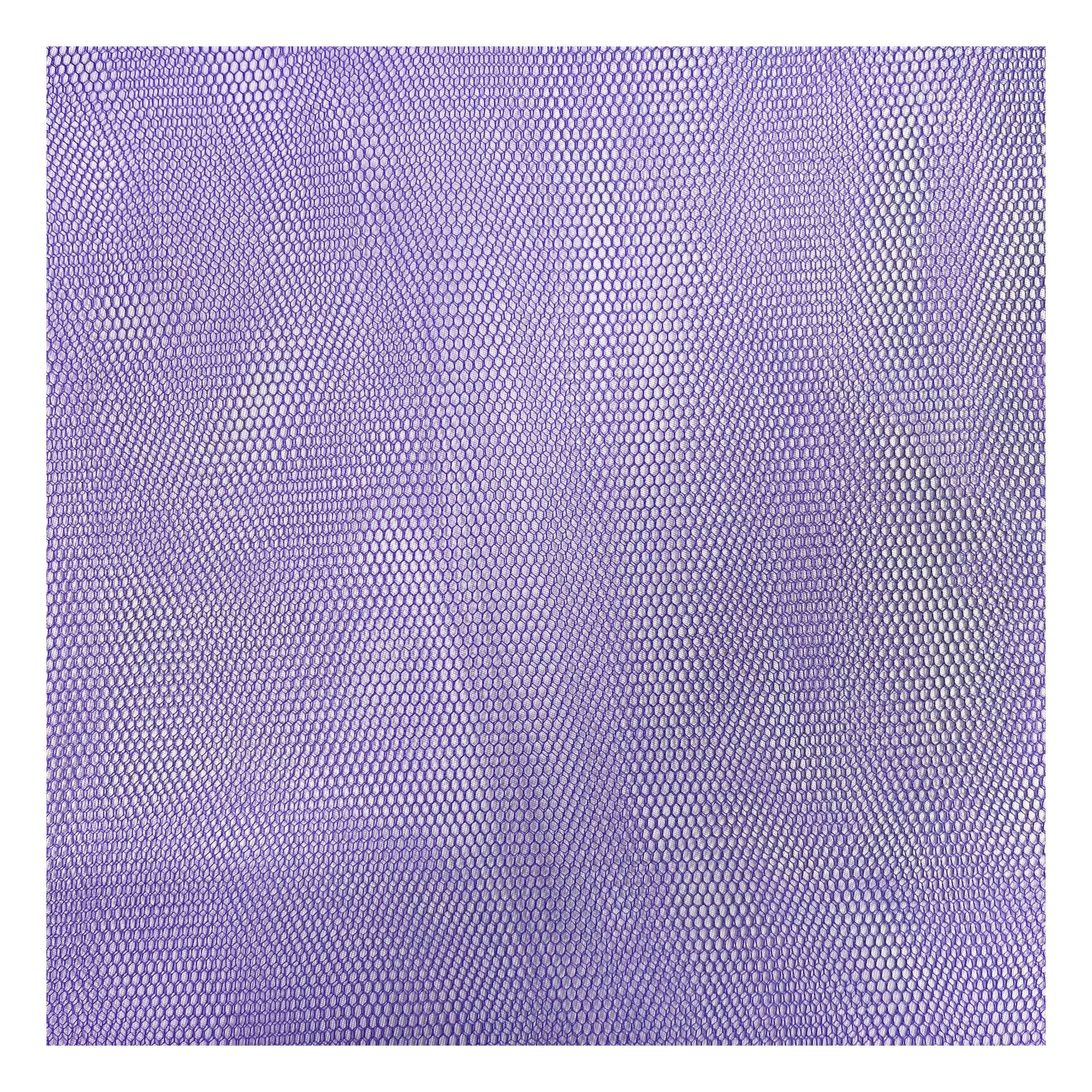 Violet Nylon Dress Net Fabric by the Metre