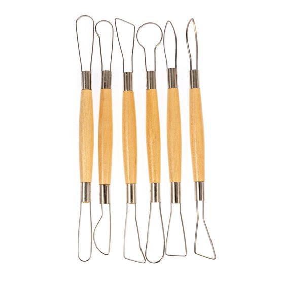 Double-Ended Clay Tool Set 6 Pack