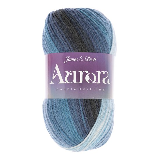James C Brett Glacier Aurora DK Yarn 100g