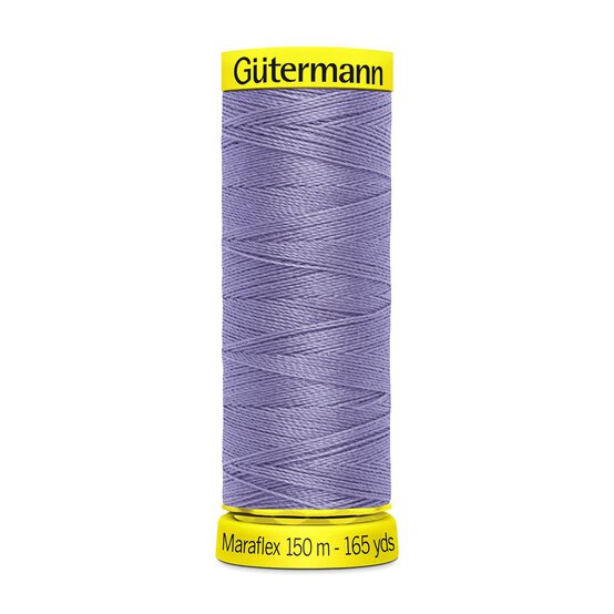 Gutermann Lilac Maraflex Stretchy Sewing Thread 150m (158)
