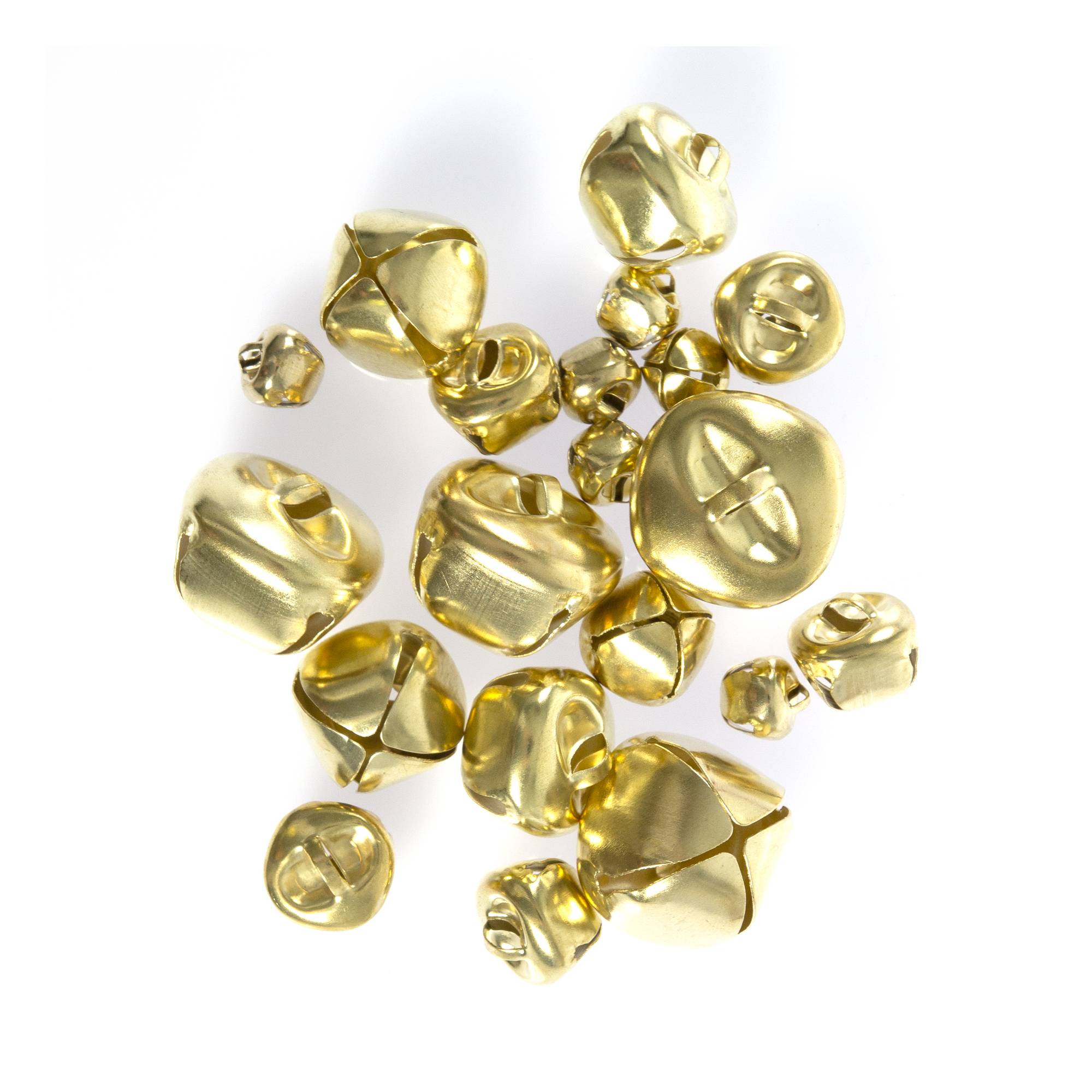 Gold Jingle Bells 20 Pack