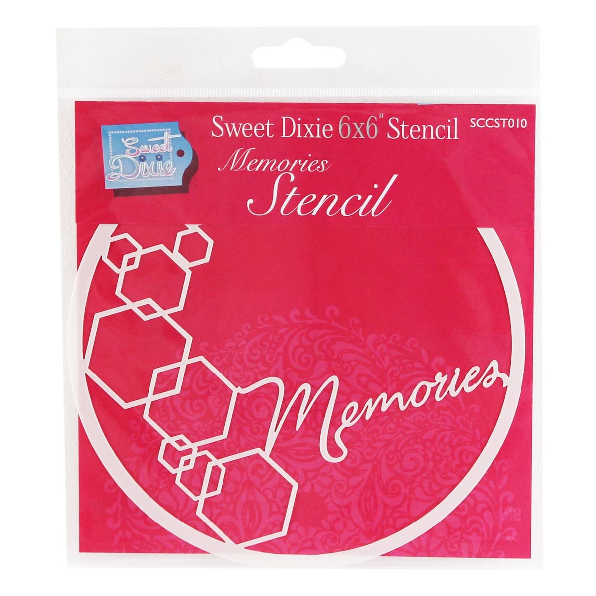 Sweet Dixie Memories Stencil 15cm x 15cm