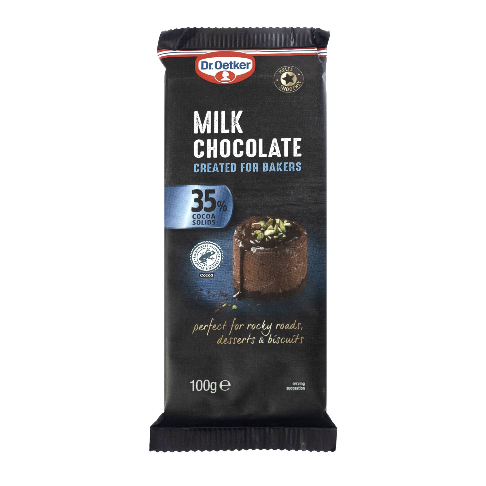 Dr. Oetker Milk Chocolate 100g