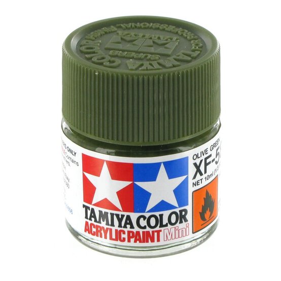 Tamiya Colour Acrylic Paint XF-58 Olive Green 10ml