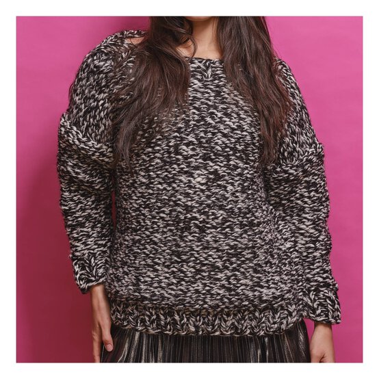 Knitcraft Chunky Trim Jumper Digital Pattern 0199