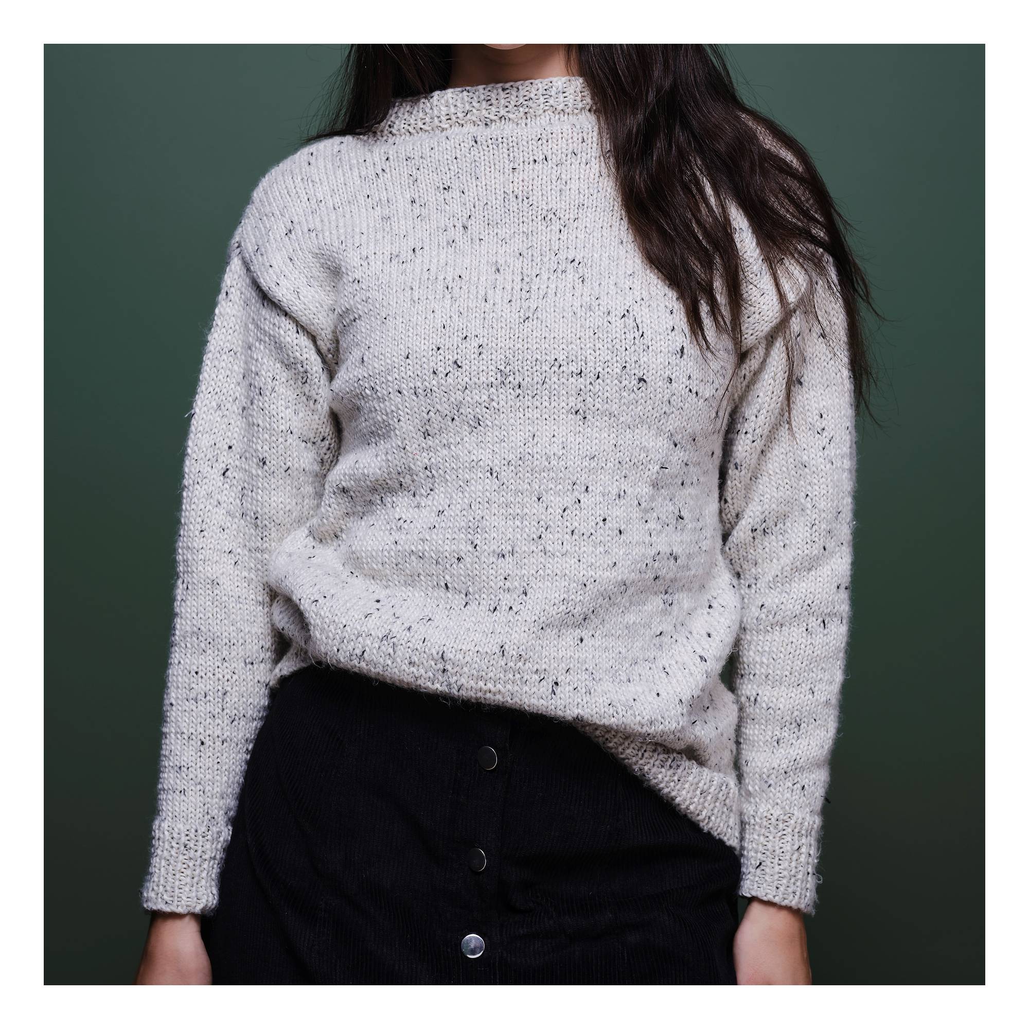 Knitcraft Country Tweed Jumper Digital Pattern 0308