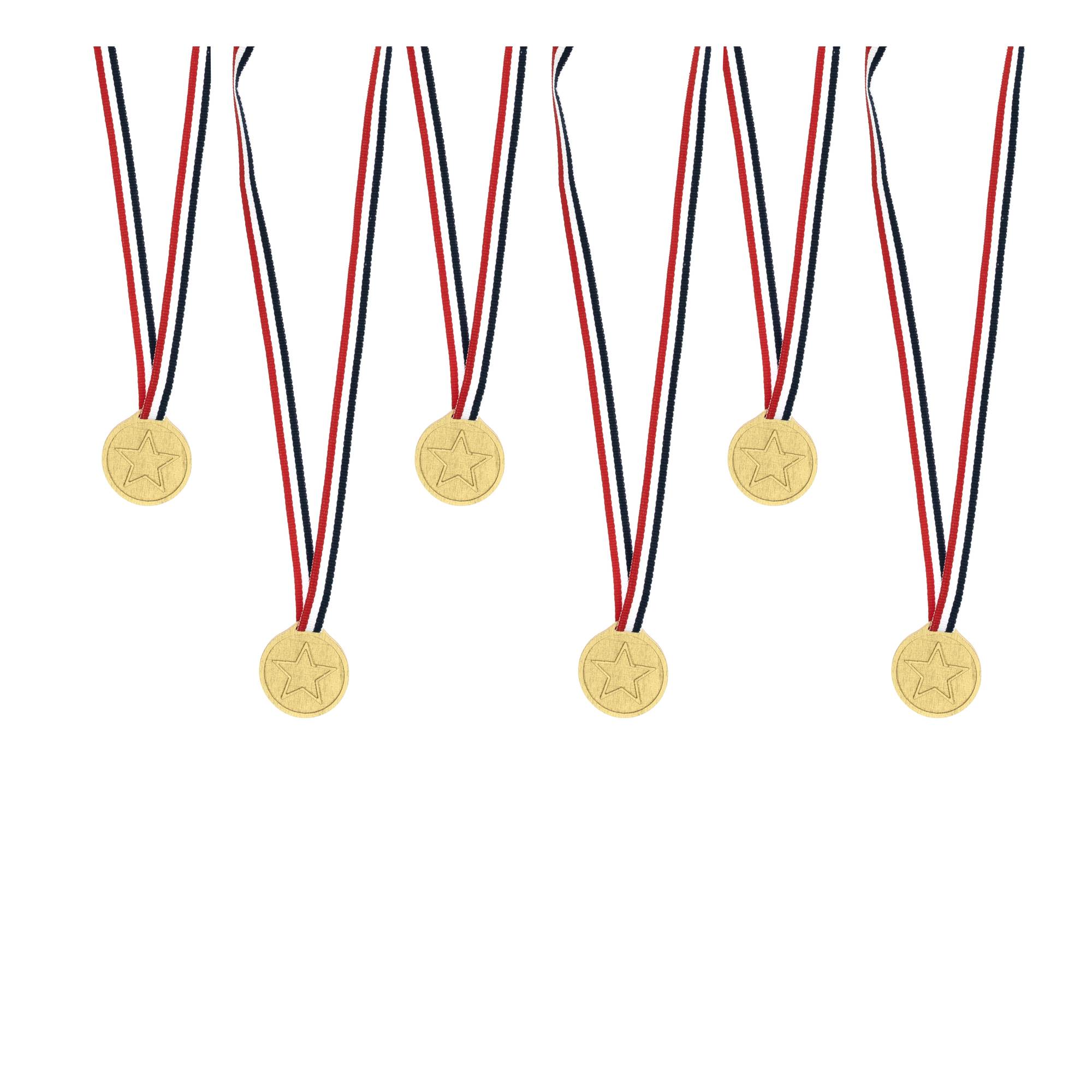 Wooden Medals 6 Pack