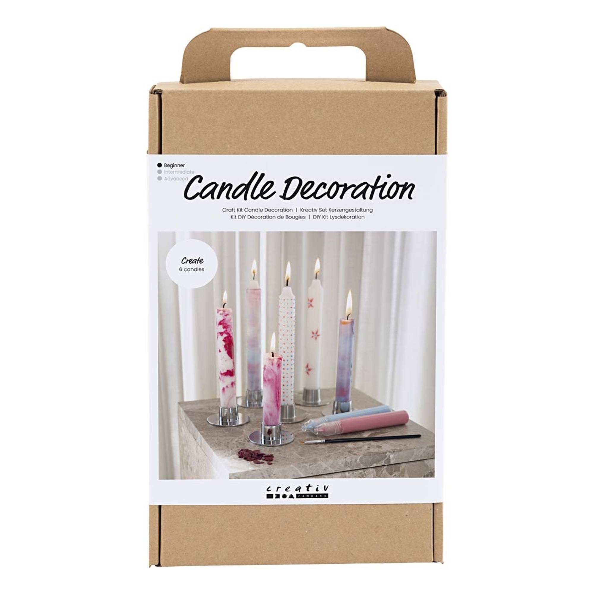 Candle Decorating Craft Kit