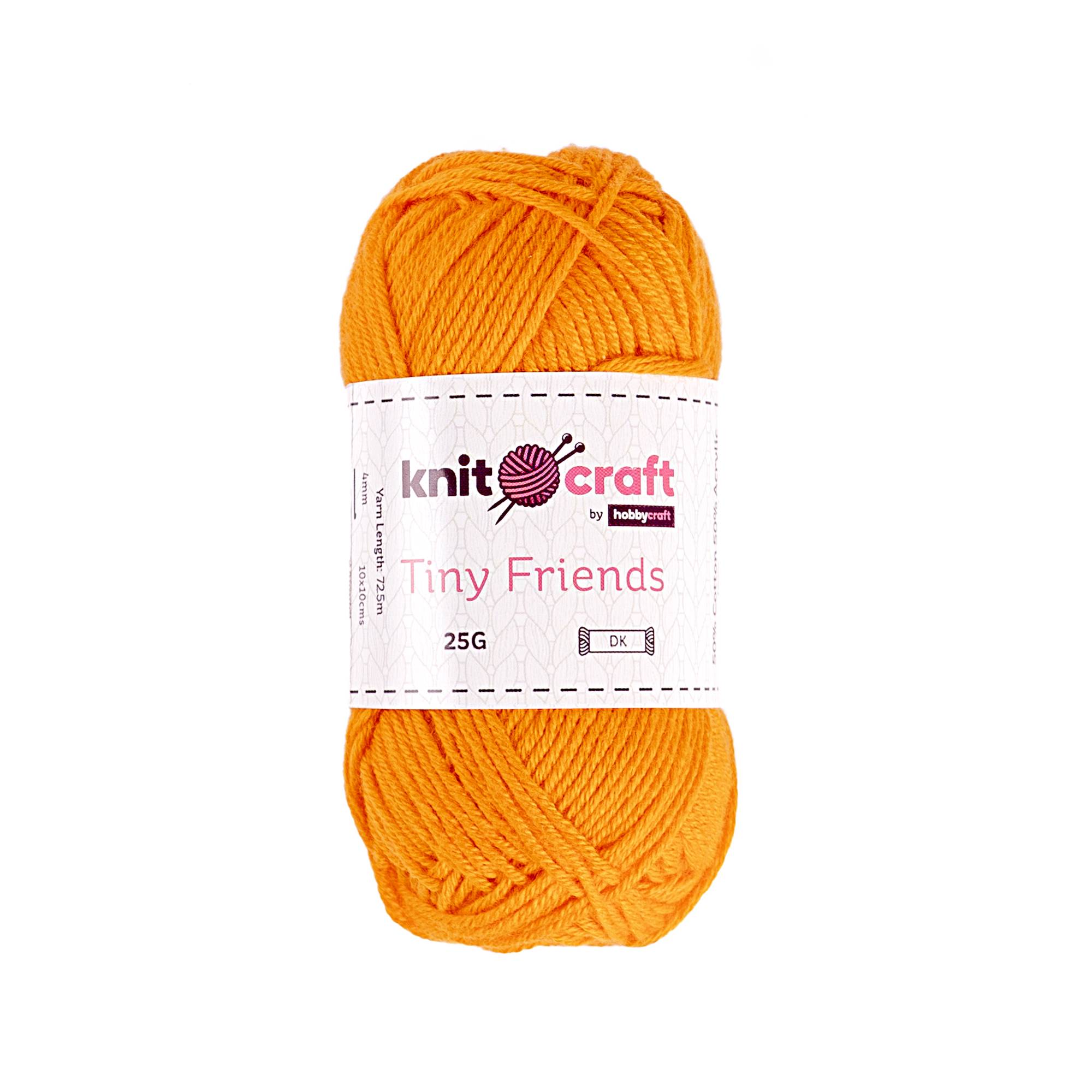 Knitcraft Tangerine Tiny Friends Yarn 25g