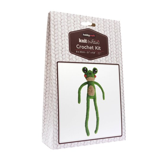 Long Frog Crochet Kit