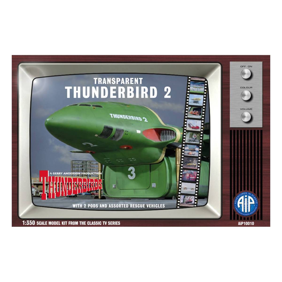 Transparent Thunderbird 2 Model Kit