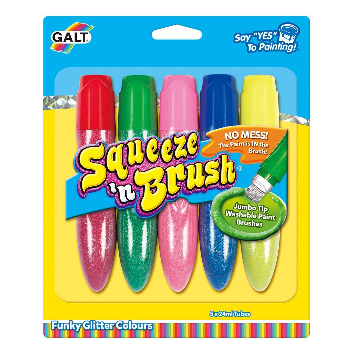 Classic Colour Squeeze n Brush 5 Pack