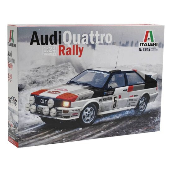 Italeri Audi Quattro Rally Model Kit 1:24