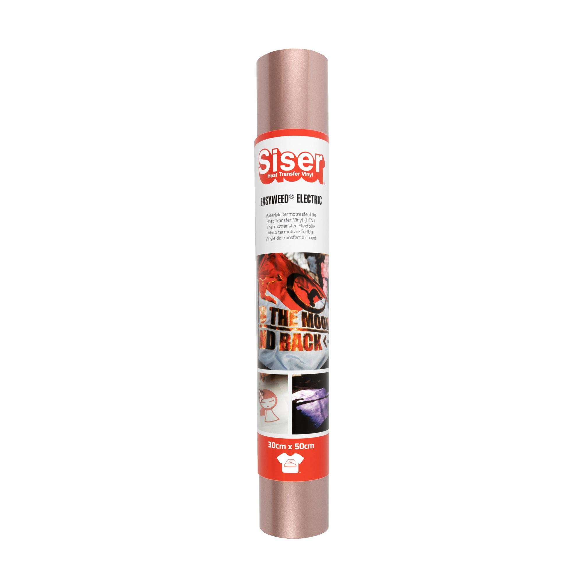Siser Rose Gold Easyweed Heat Transfer Vinyl 30cm x 50cm