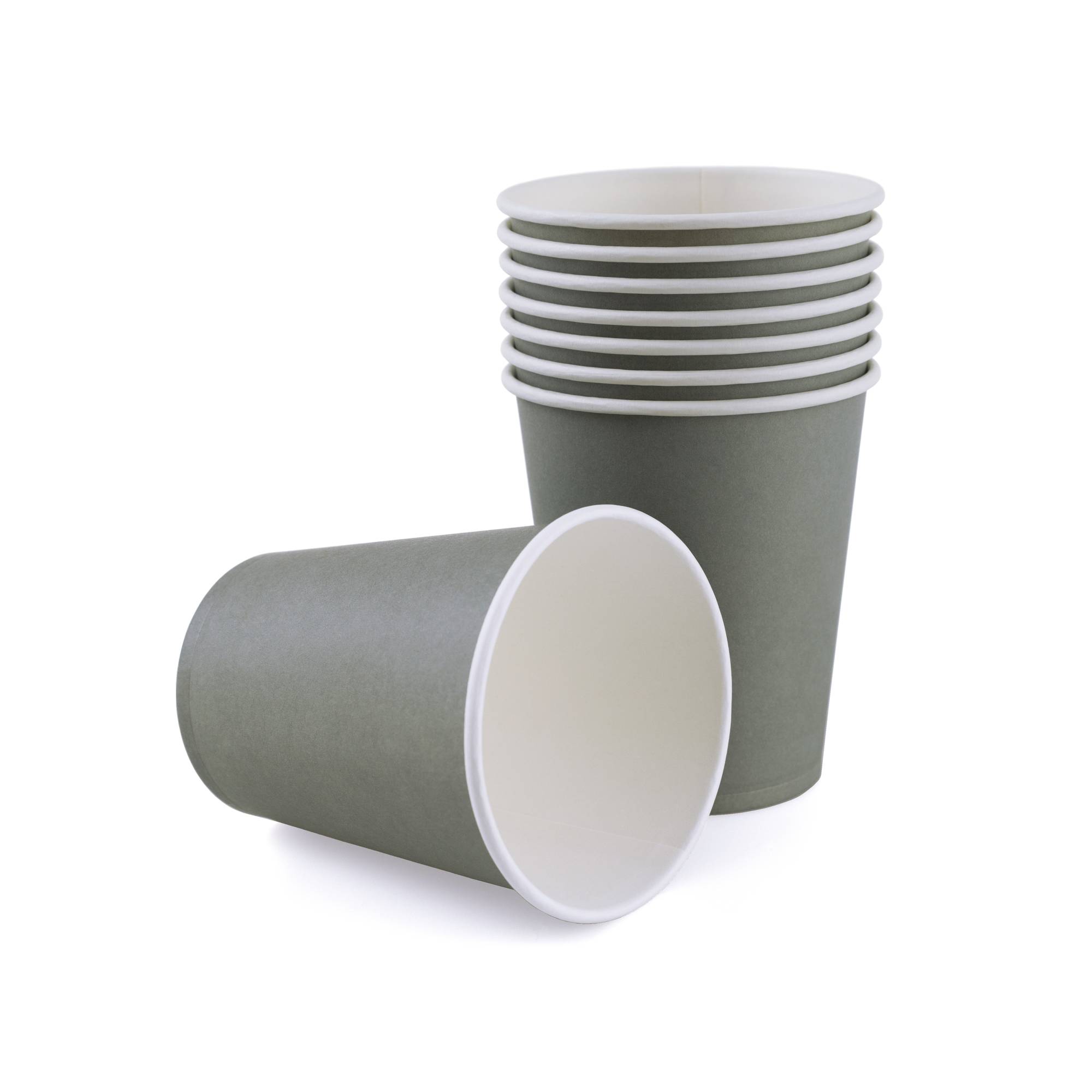 Silver Paper Cups 8 Pack
