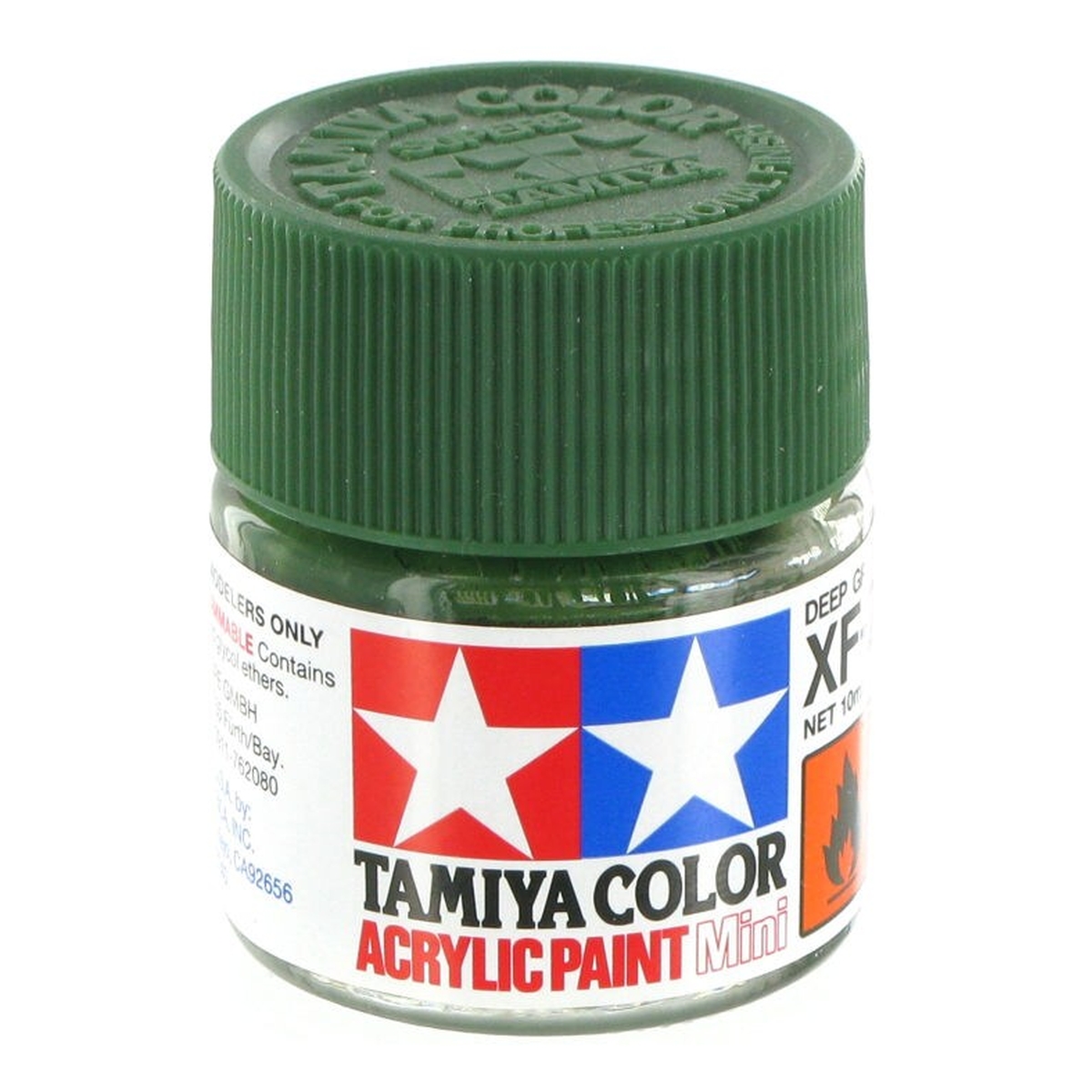 Tamiya Colour Acrylic Paint XF-26 Deep Green 10ml