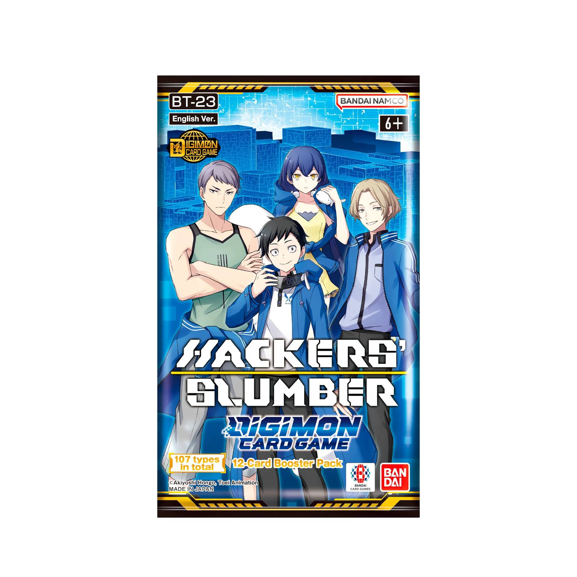 Digimon Card Game Hacker’s Slumber BT23 Booster Pack