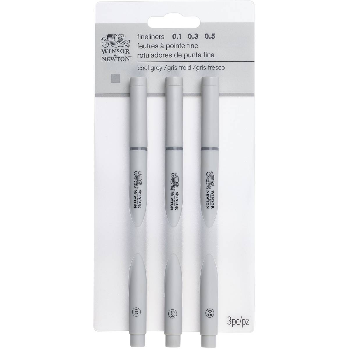 Winsor & Newton Cool Grey Fineliners 3 Pack