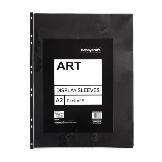 Display Sleeves A2 5 Pack
