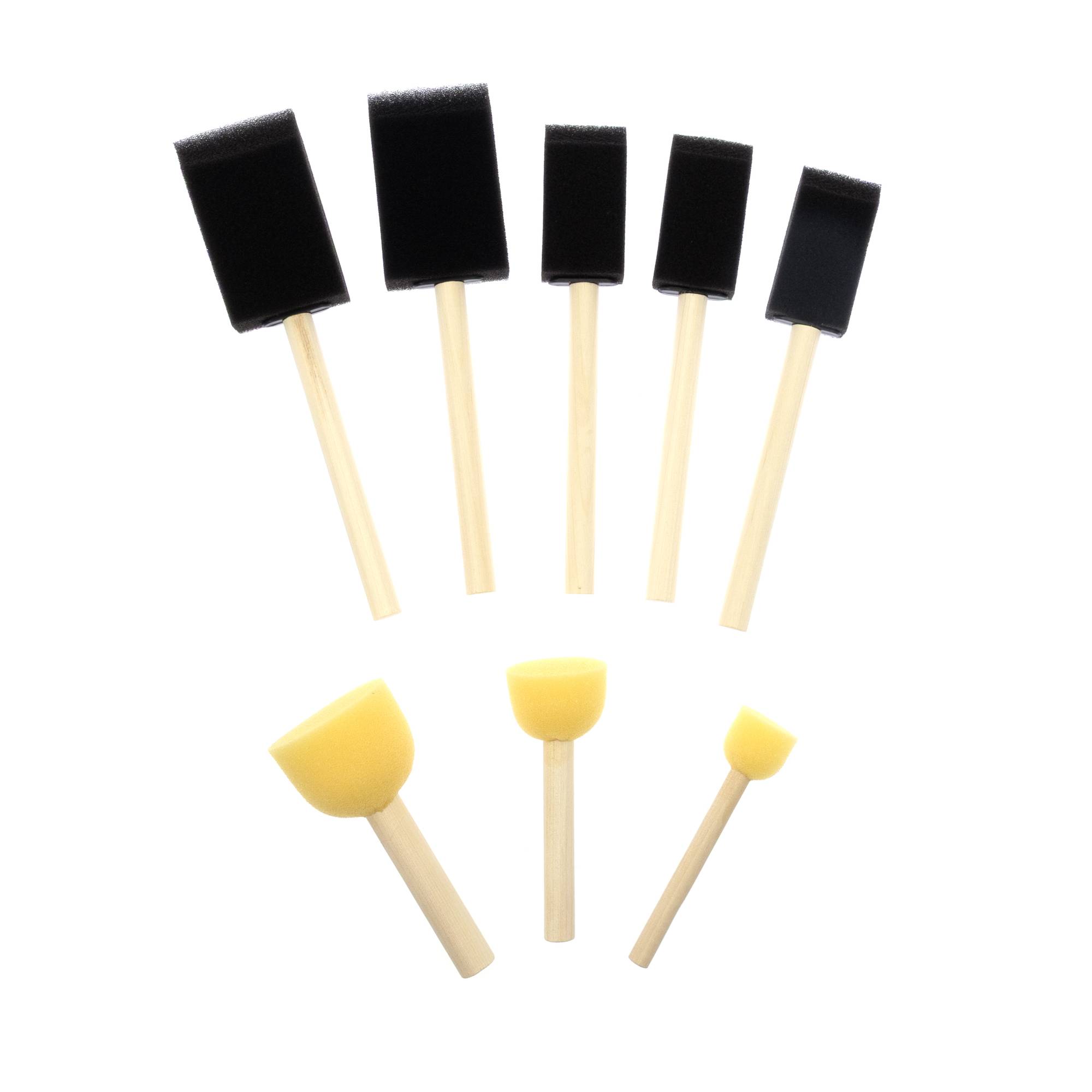 Foam Brushes 8 Pack