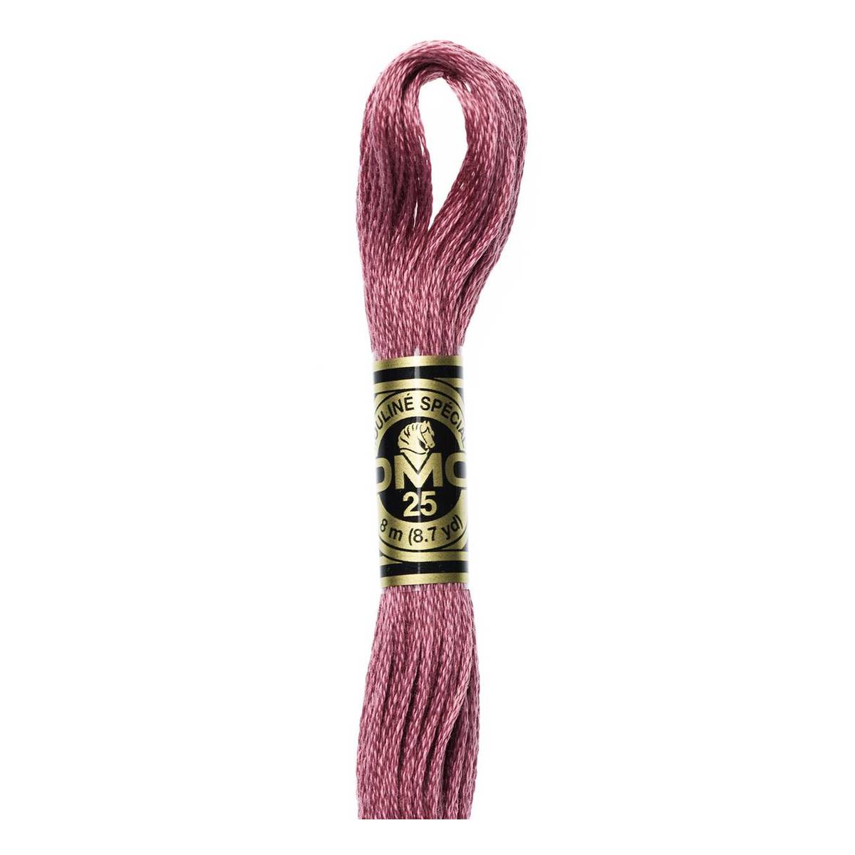 DMC Pink Mouline Special 25 Cotton Thread 8m (3687)