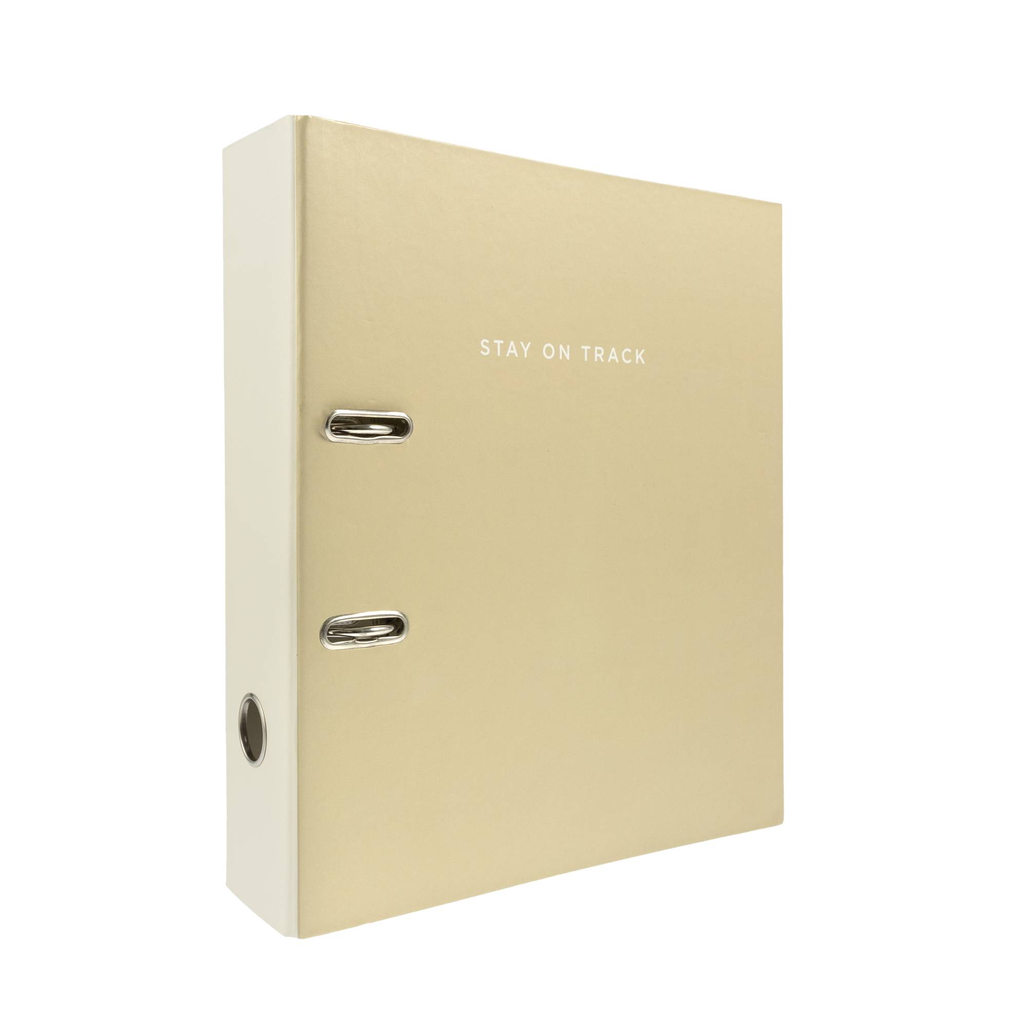 Stay on Track Neutral A4 Lever Arch File