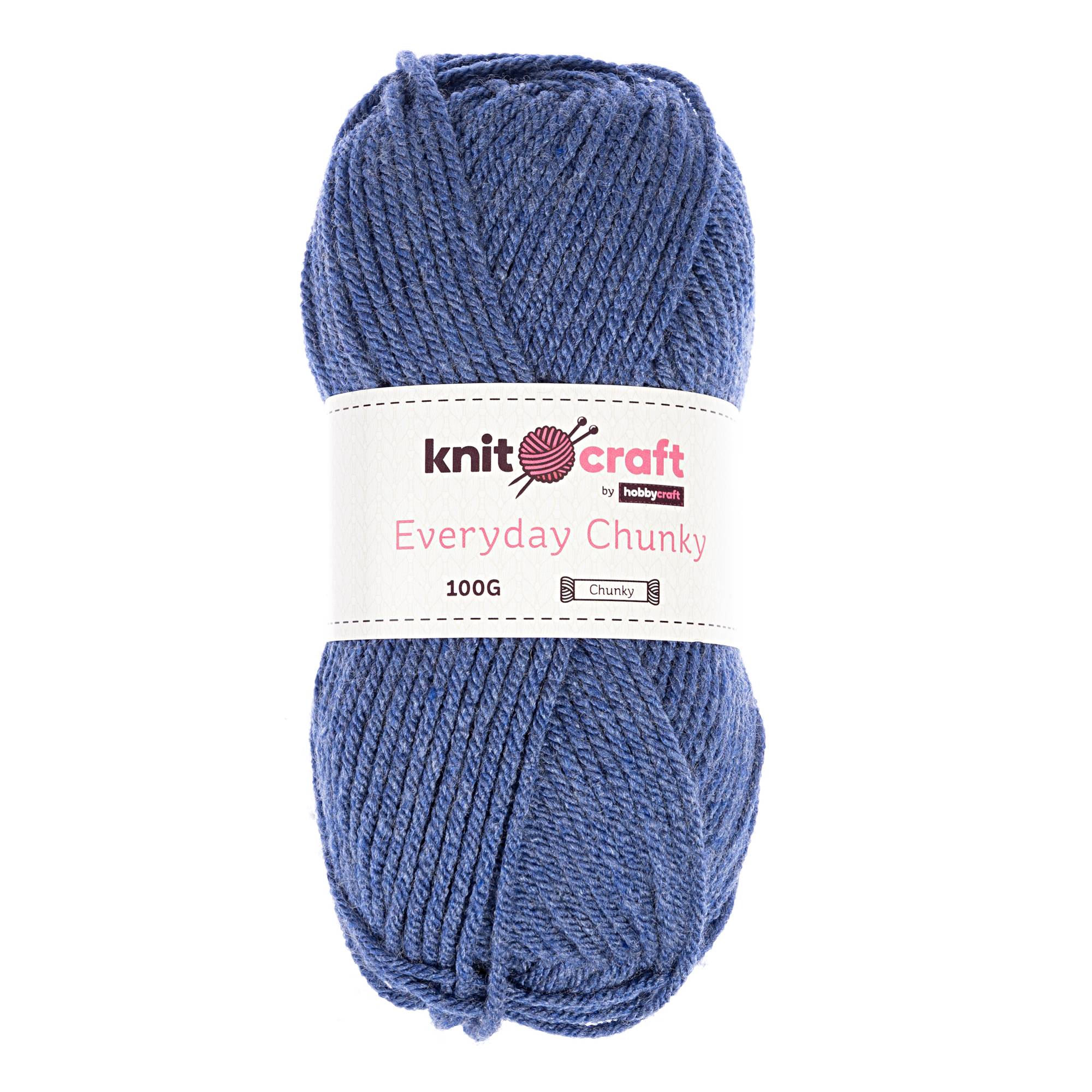 Knitcraft Denim Saxe Everyday Chunky Yarn 100g