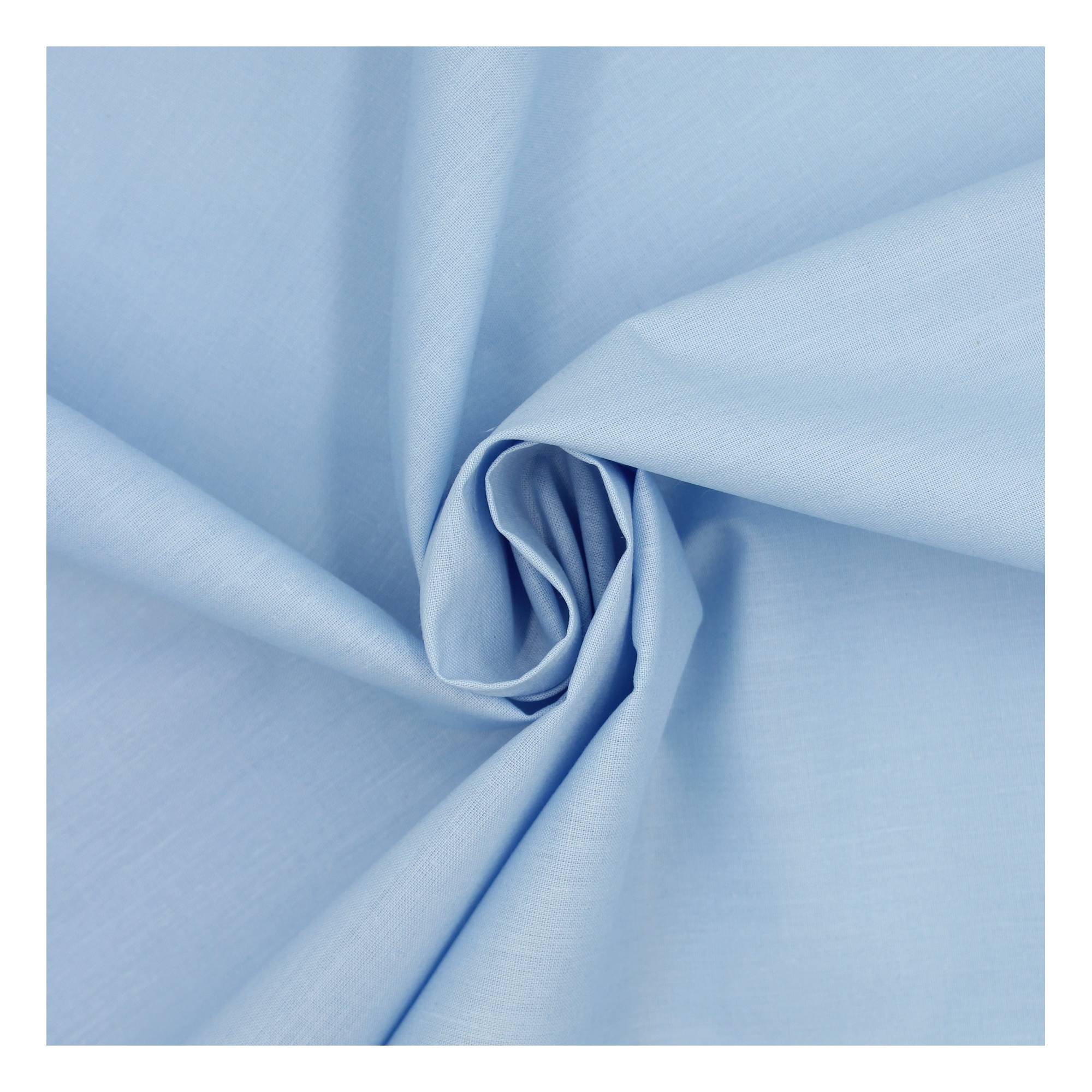 Sky Polycotton Extra Wide Fabric by the Metre