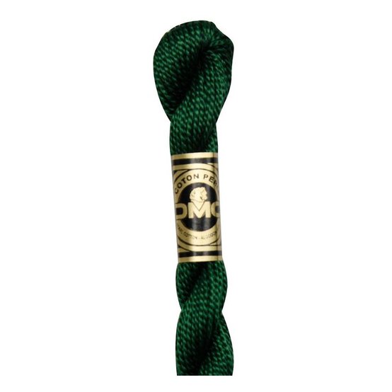 DMC Green Pearl Cotton Thread Size 5 25m (890)