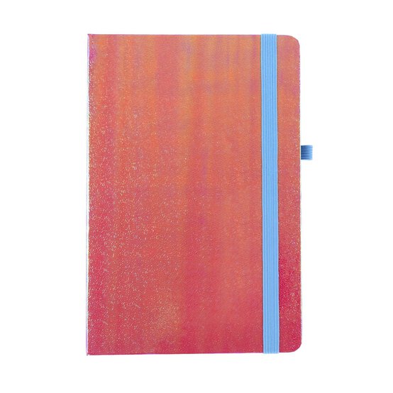 Metallic Pink Notebook A5