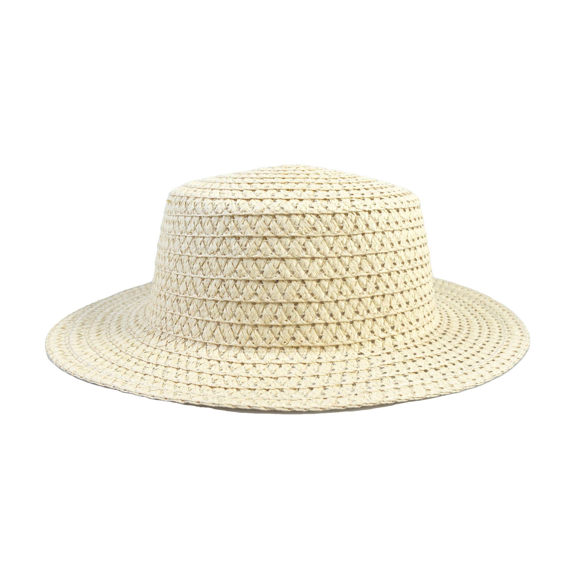 Cream Boater Hat 28cm