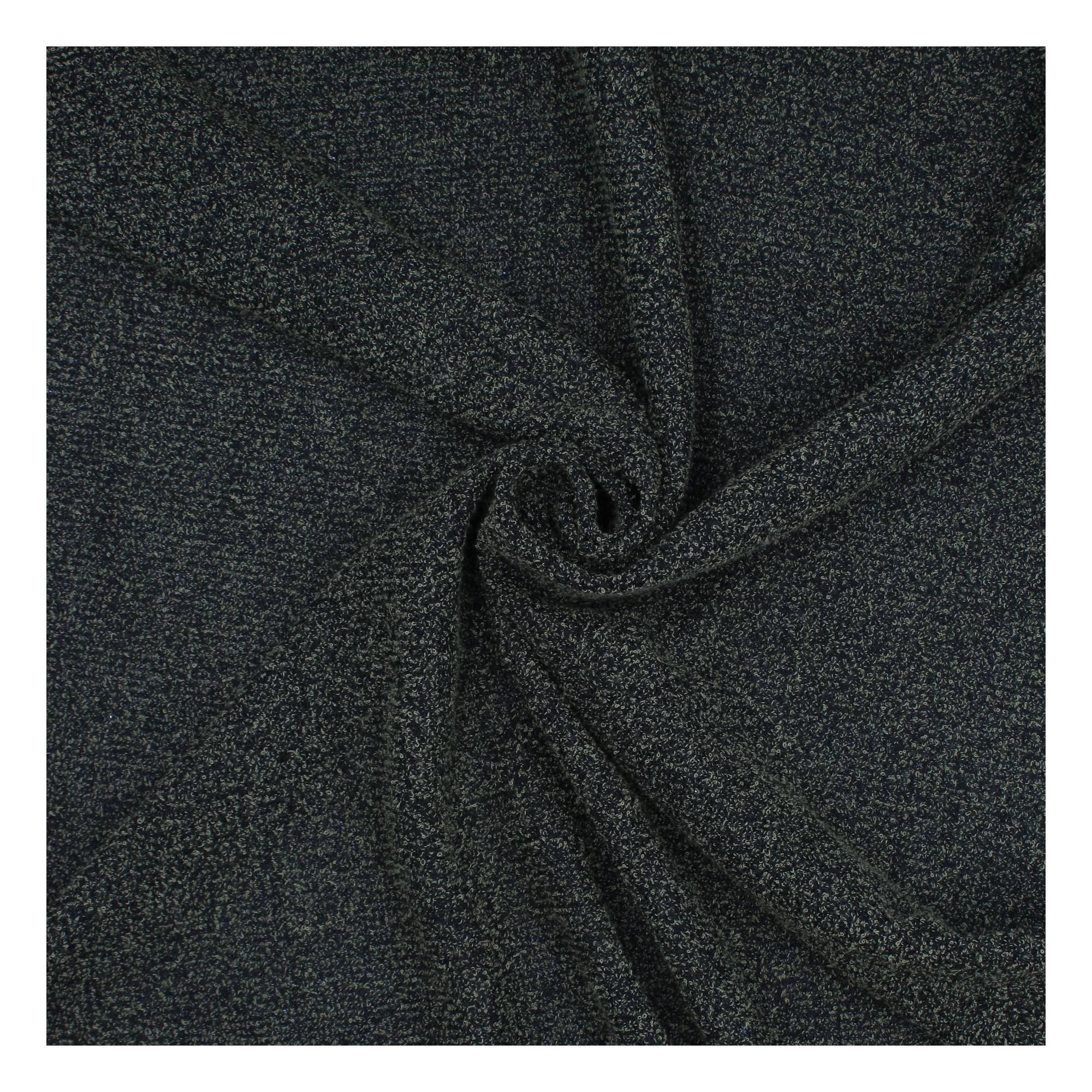 Khaki Boucle Jersey Fabric by the Metre