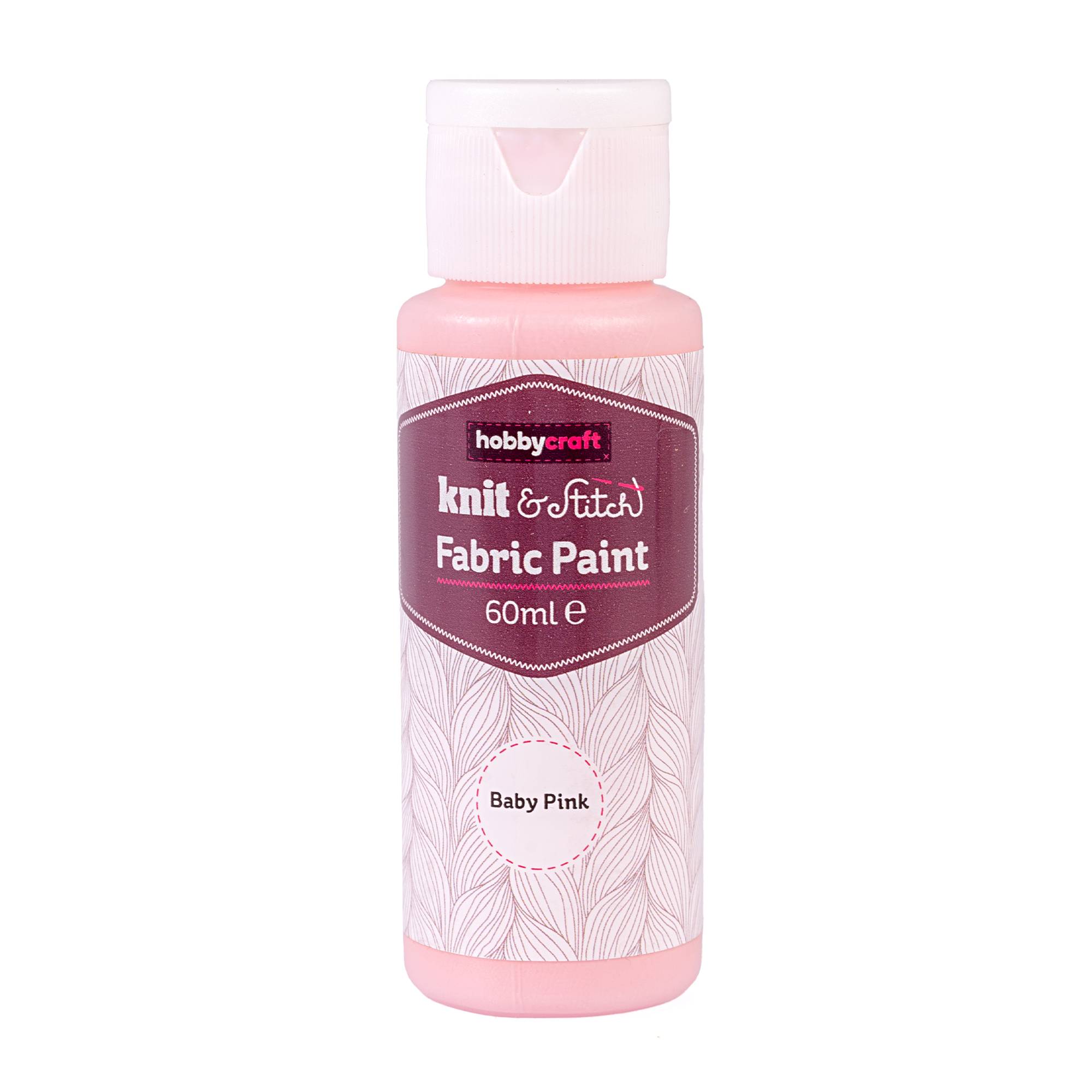 Baby Pink Fabric Paint 60ml