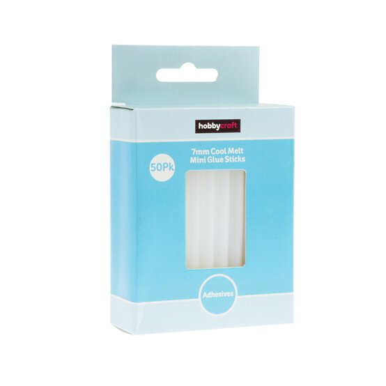 Cool Melt Glue Sticks 7mm 50 Pack