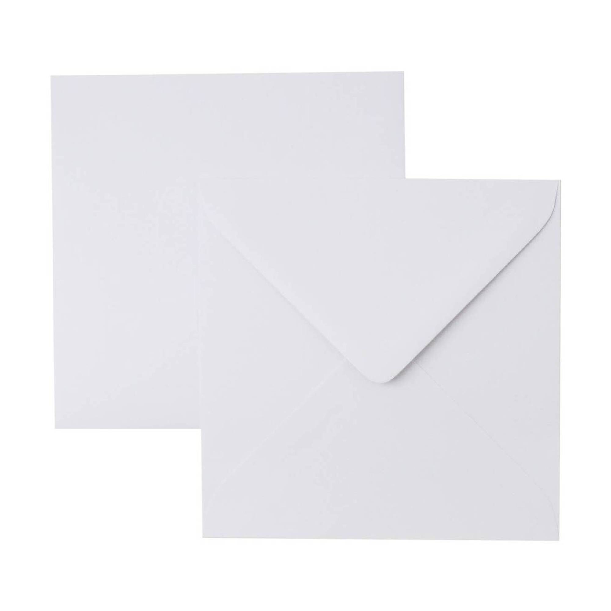 White Envelopes 6 x 6 Inches 50 Pack