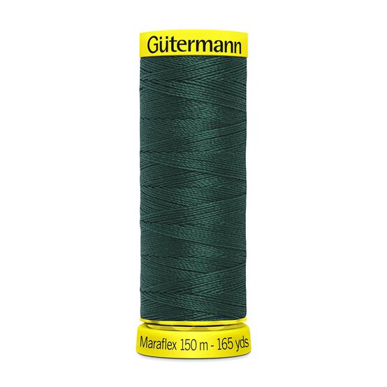 Gutermann Samento Green Maraflex Stretchy Sewing Thread 150m (472)