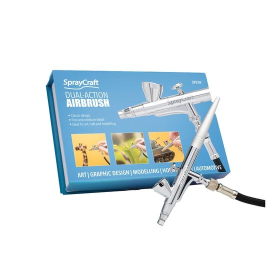 Spraycraft SP25K Dual-Action Airbrush