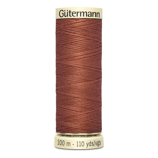 Gutermann Brown Sew All Thread 100m (847)