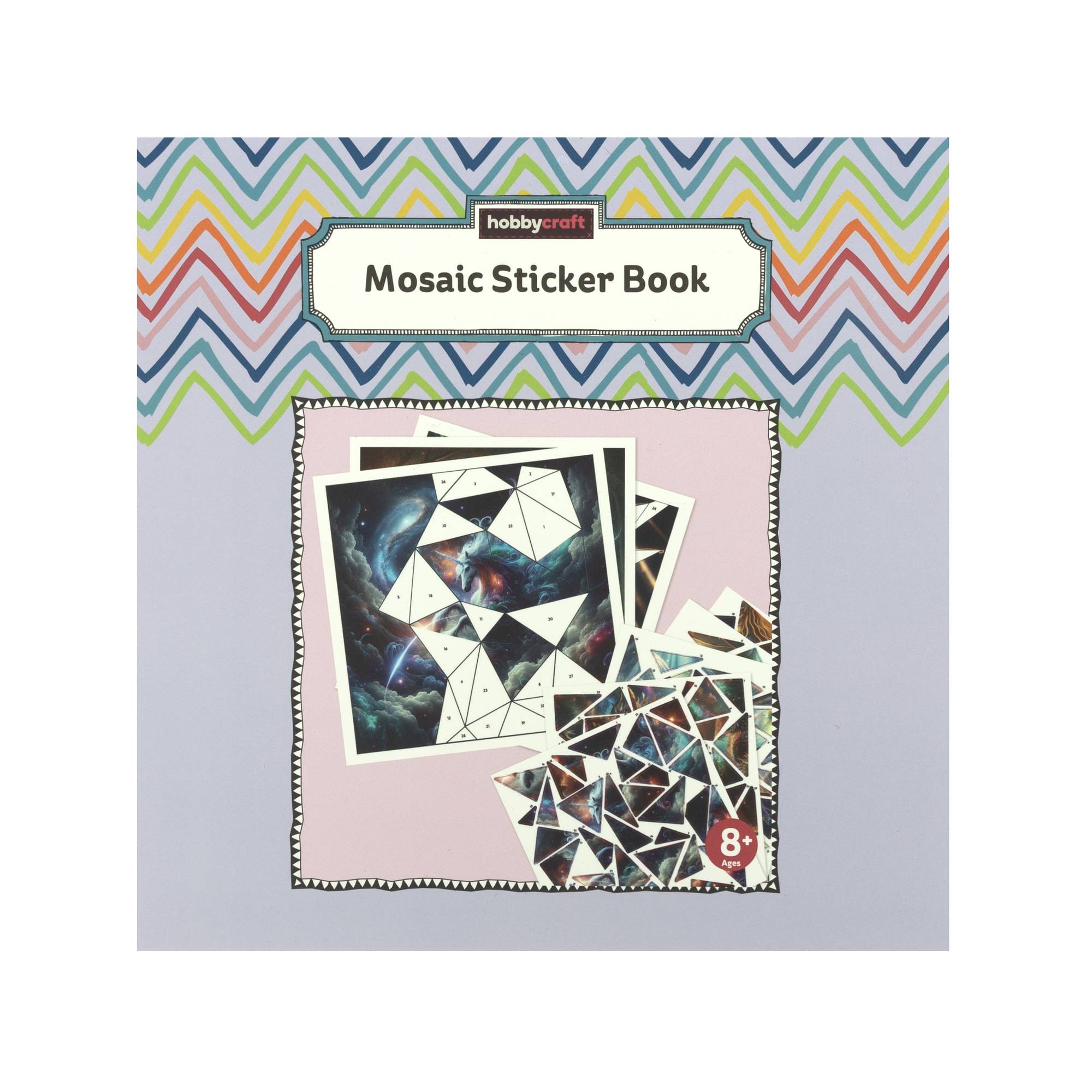 Fantasy Mosaic Sticker Book