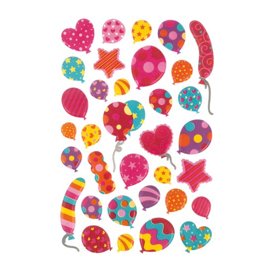 Balloon Puffy Stickers