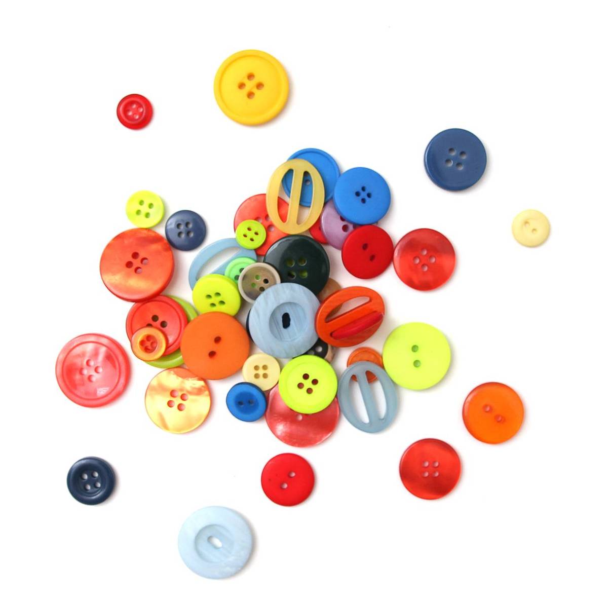 Assorted Jar of Buttons 200g