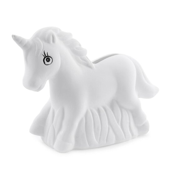Paint Your Own Unicorn Money Box 18cm x 12cm x 6cm