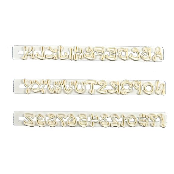 FMM Magical Alphabet and Number Cutters 3 Pieces