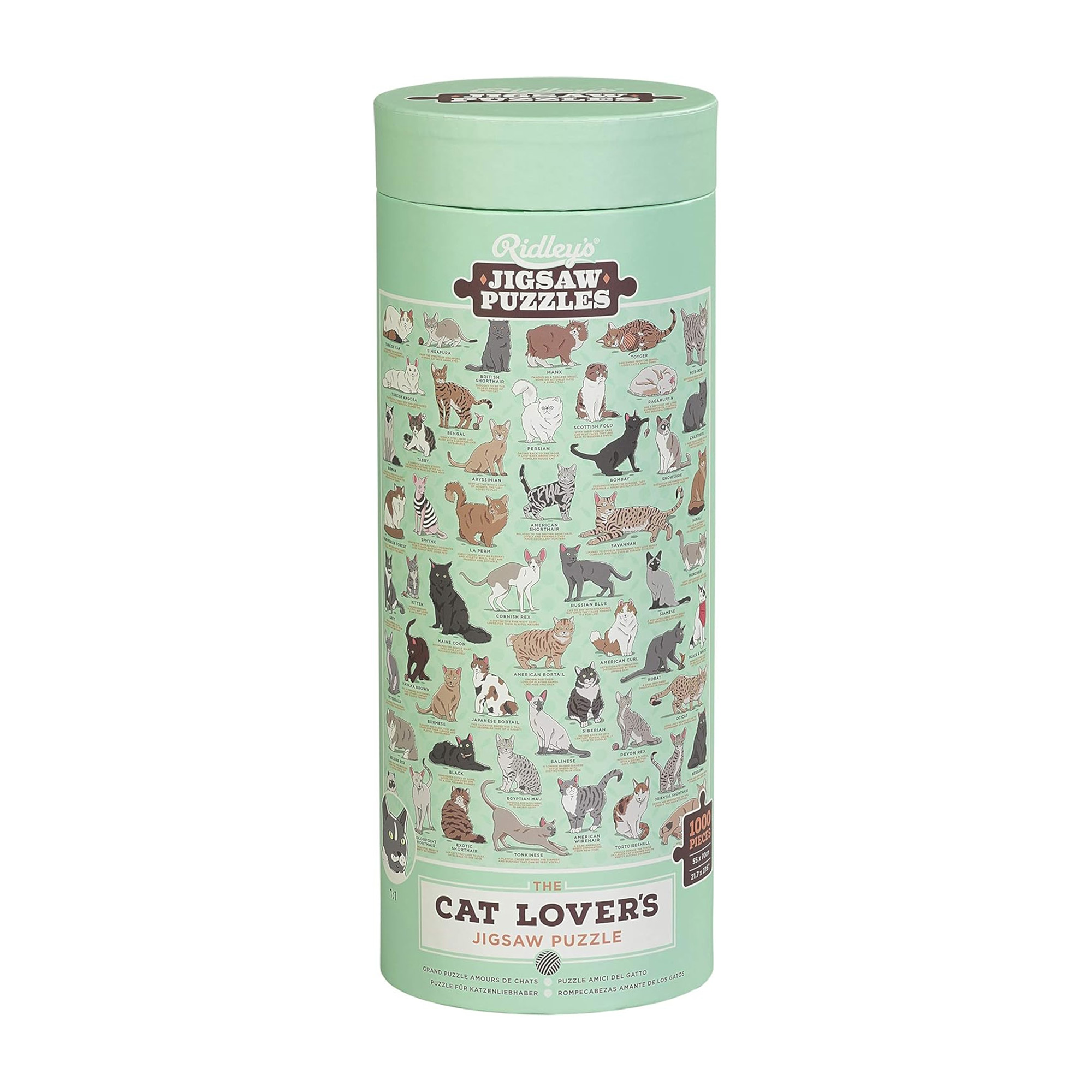 Ridley’s Cat Lover’s Jigsaw Puzzle 1000 Pieces