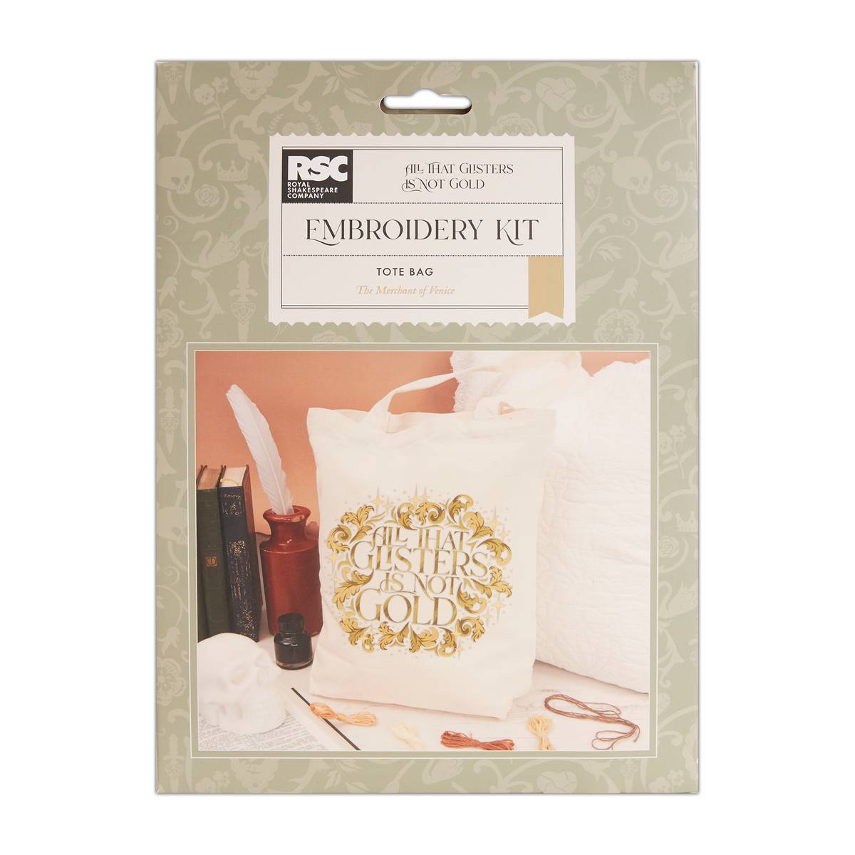 RSC All That Glisters Embroidery Tote Bag Kit