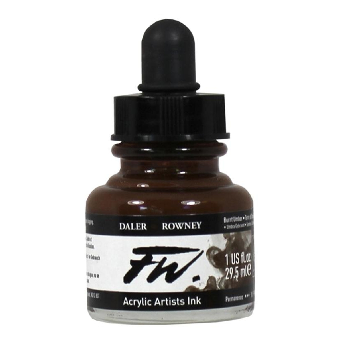 Daler-Rowney Burnt Umber FW Artists Ink 29.5ml
