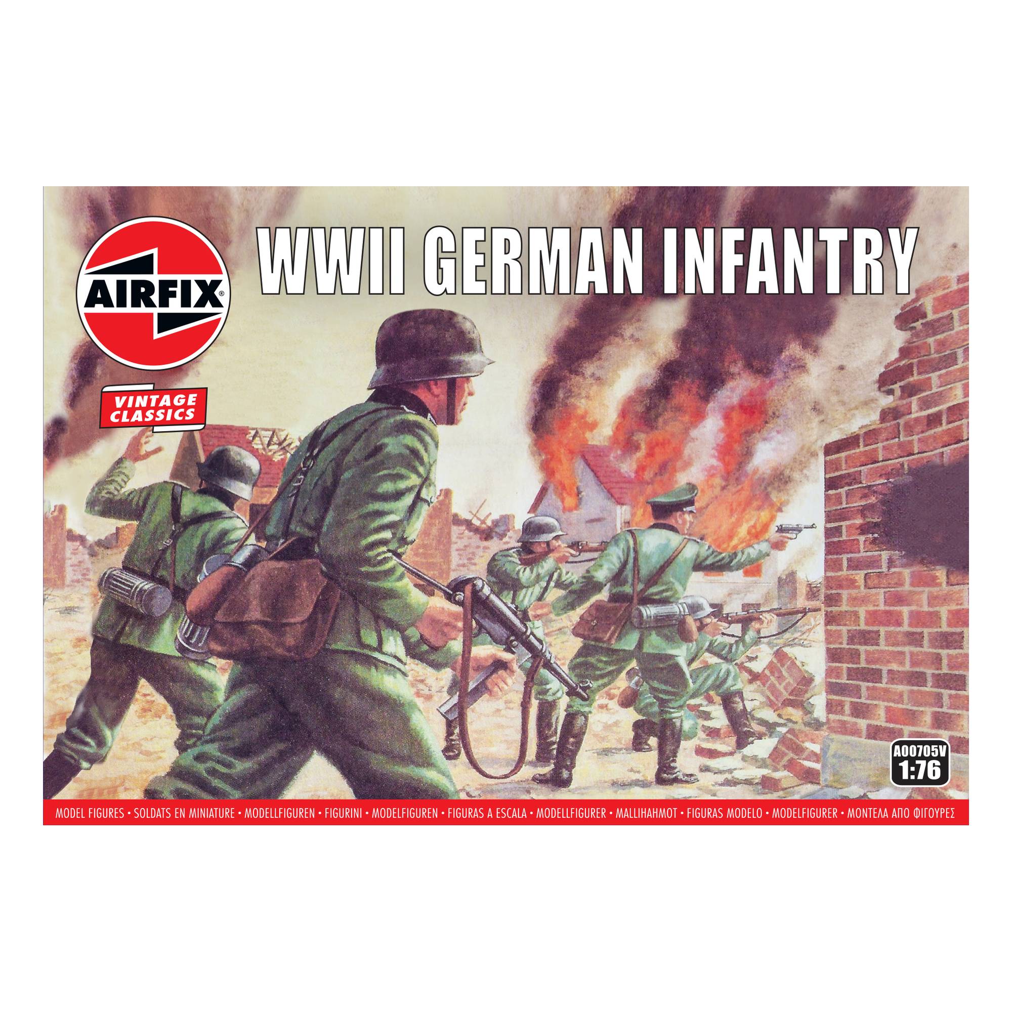 Airfix WWII German Infantry Model Kit 1:76